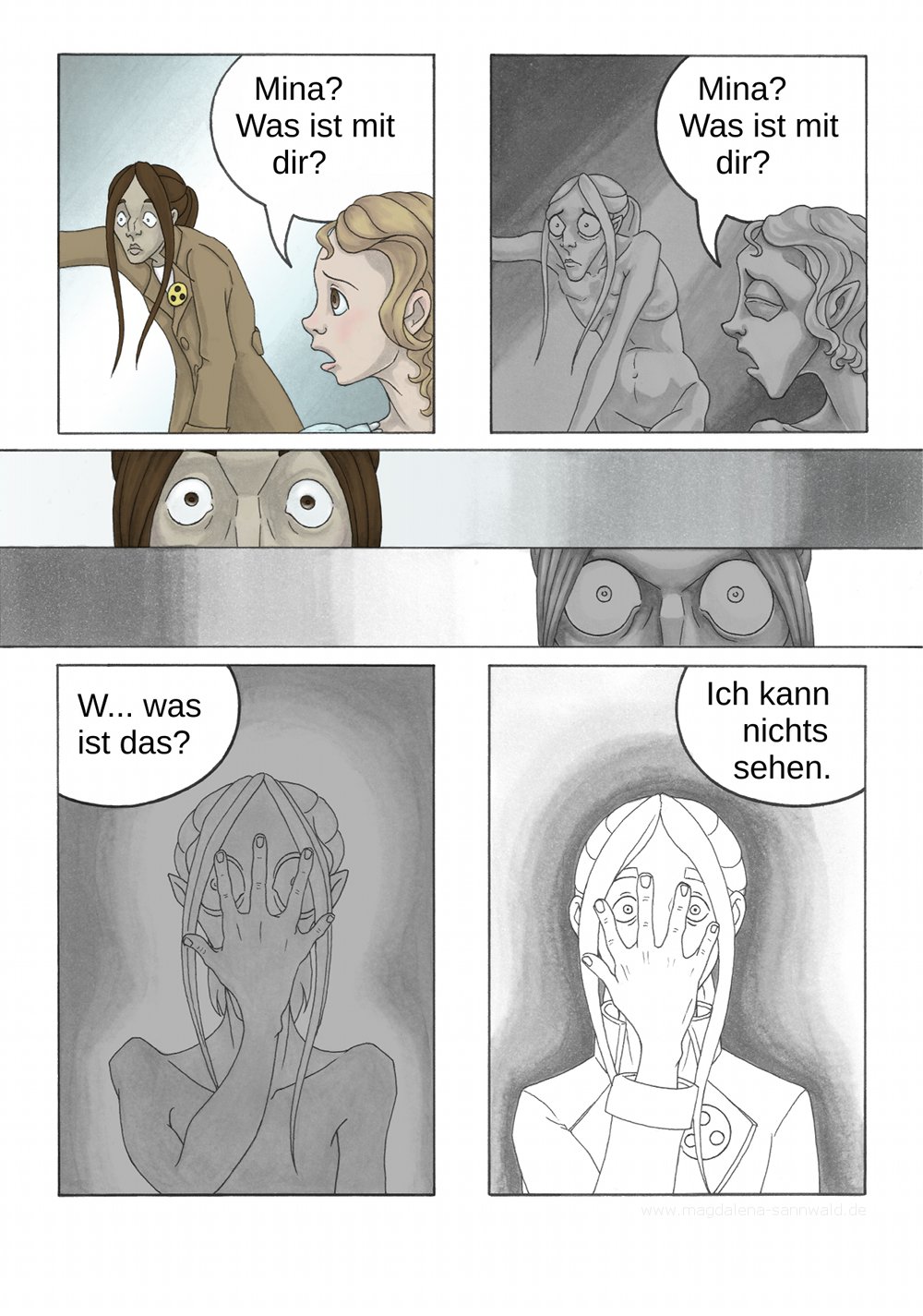 This is a very interesting comic page. Sorry you can't view it.