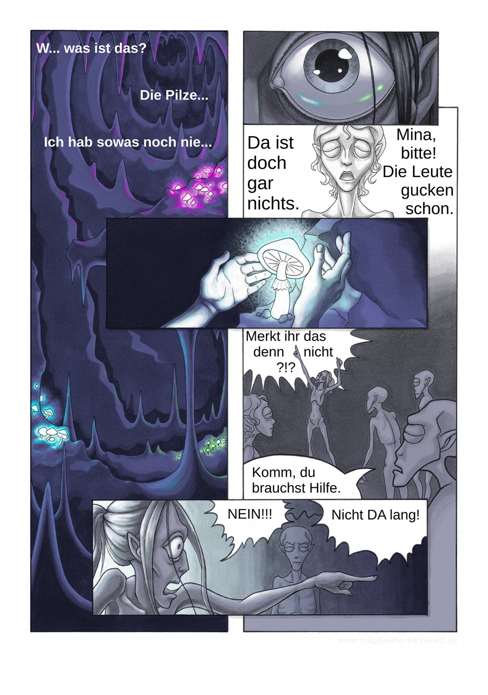 This is a very interesting comic page. Sorry you can't view it.