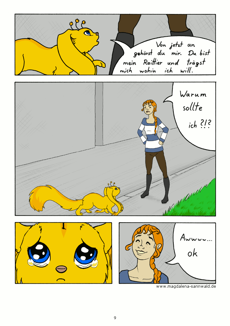 This is a very interesting comic page. Sorry you can't view it.